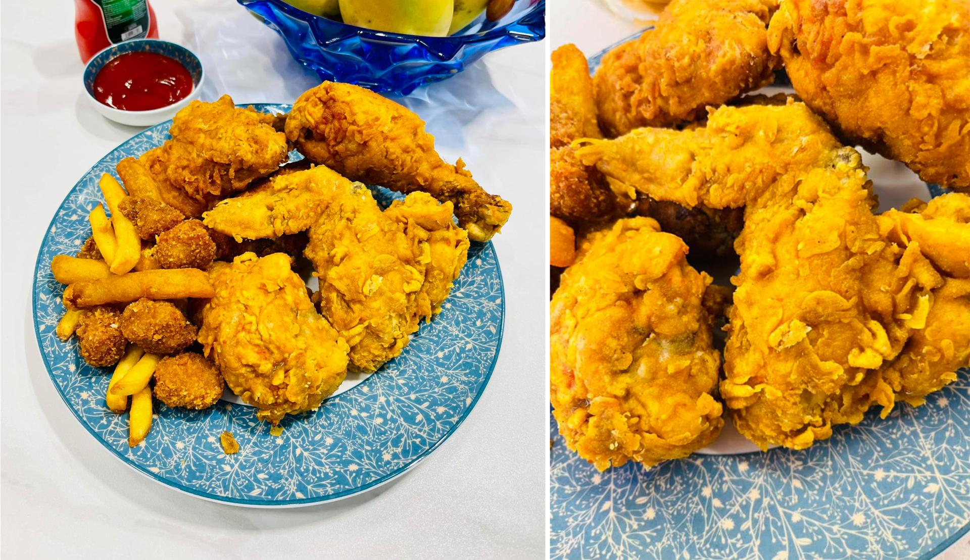 Thành phẩm vàng thơm giòn đậm đà